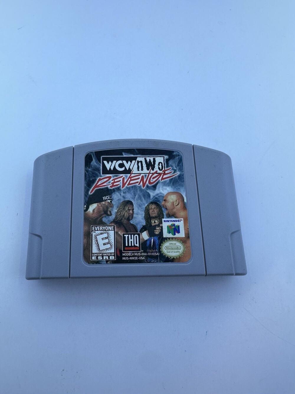 WCW/NWO Revenge Nintendo 64 Authentic N64 Retro Vintage Gaming Wrestling WWF WWE